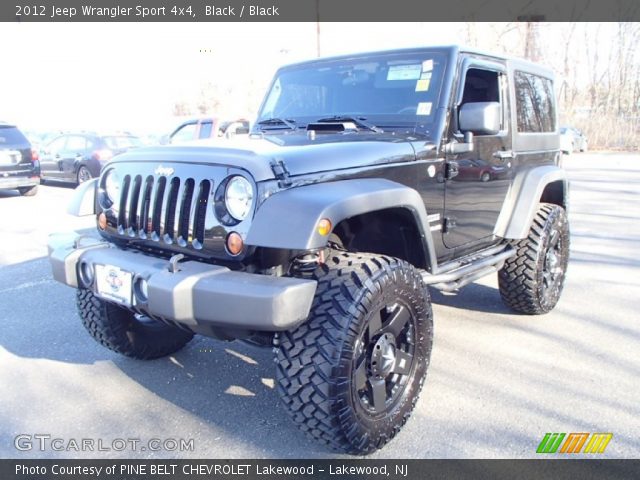 2012 Jeep Wrangler Sport 4x4 in Black