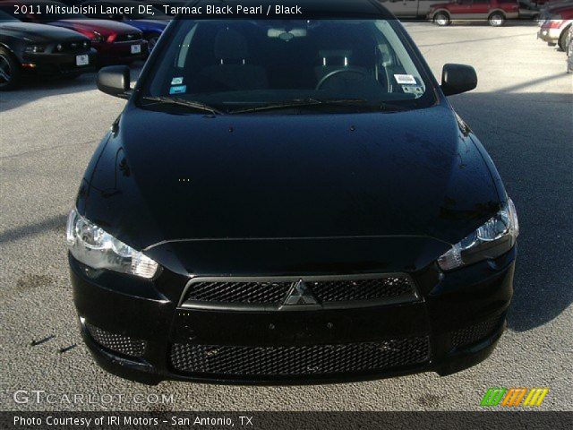 2011 Mitsubishi Lancer DE in Tarmac Black Pearl