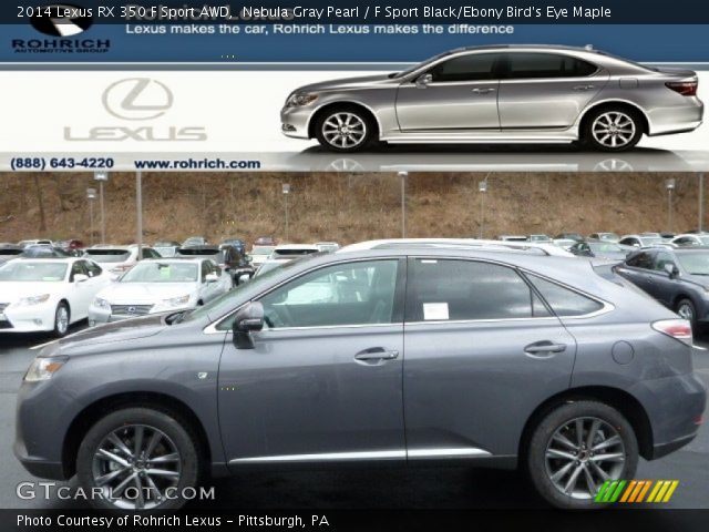 2014 Lexus RX 350 F Sport AWD in Nebula Gray Pearl