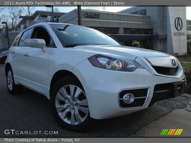 2011 Acura RDX Technology SH-AWD in White Diamond Pearl