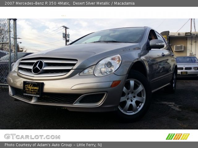 2007 Mercedes-Benz R 350 4Matic in Desert Silver Metallic