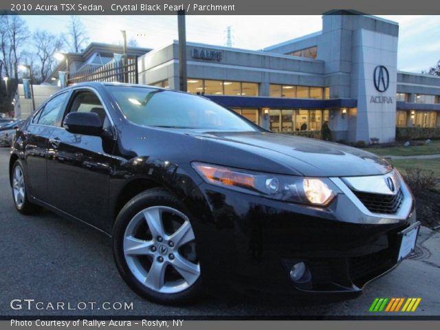 2010 Acura TSX Sedan in Crystal Black Pearl