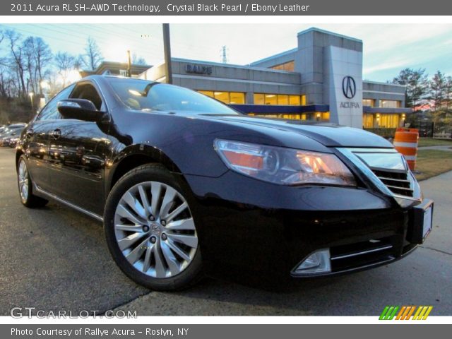 2011 Acura RL SH-AWD Technology in Crystal Black Pearl