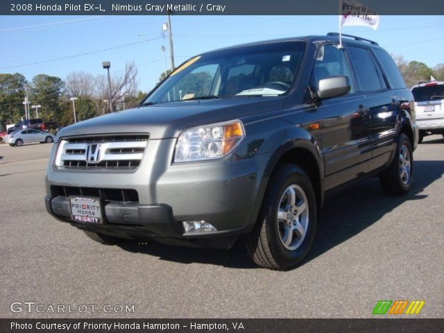 2008 Honda Pilot EX-L in Nimbus Gray Metallic