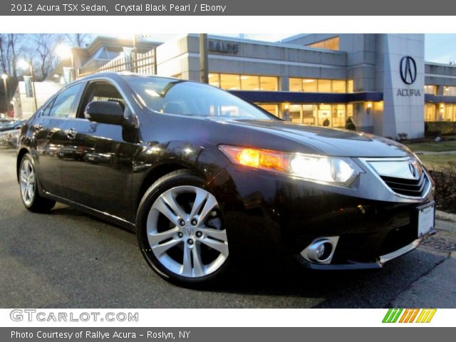 2012 Acura TSX Sedan in Crystal Black Pearl