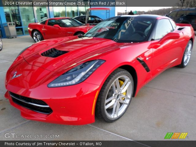 2014 Chevrolet Corvette Stingray Coupe Z51 in Torch Red