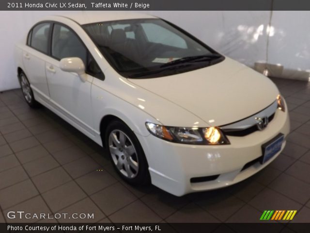 2011 Honda Civic LX Sedan in Taffeta White