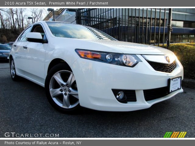 2010 Acura TSX Sedan in Premium White Pearl