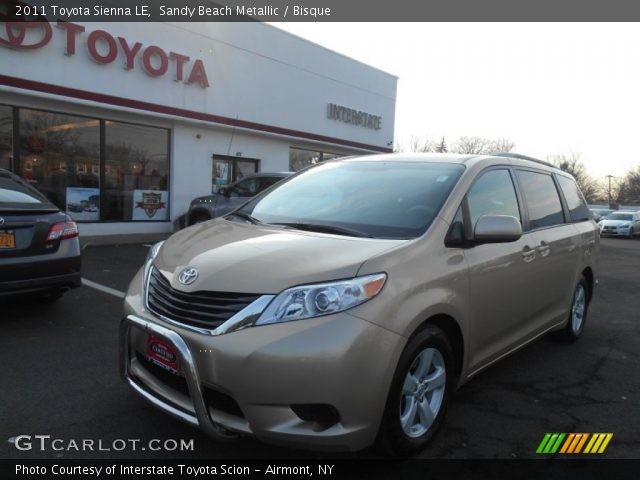 2011 Toyota Sienna LE in Sandy Beach Metallic