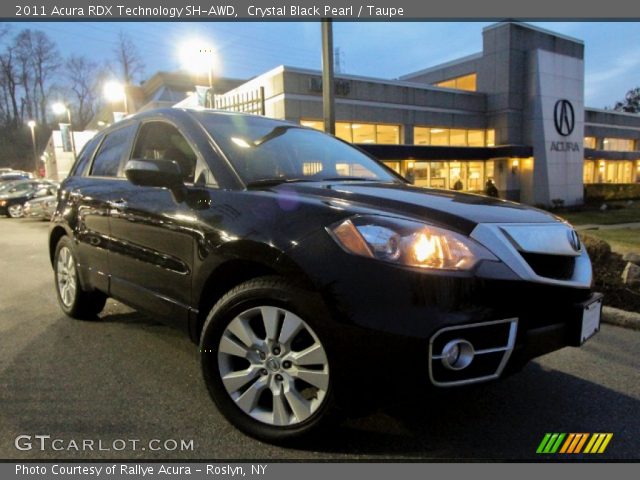 2011 Acura RDX Technology SH-AWD in Crystal Black Pearl