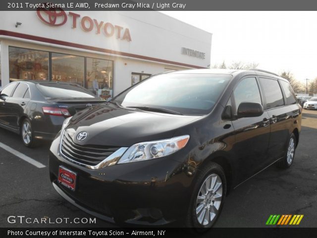 2011 Toyota Sienna LE AWD in Predawn Gray Mica