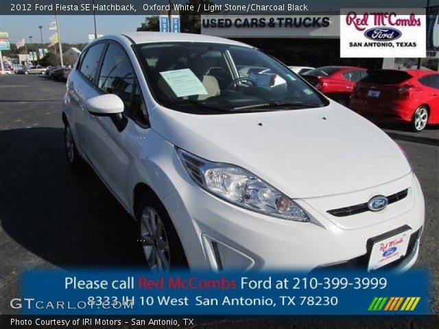 2012 Ford Fiesta SE Hatchback in Oxford White