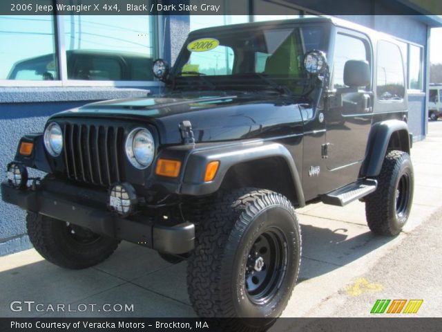 2006 Jeep Wrangler X 4x4 in Black