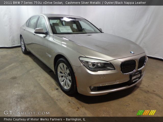 2011 BMW 7 Series 750Li xDrive Sedan in Cashmere Silver Metallic