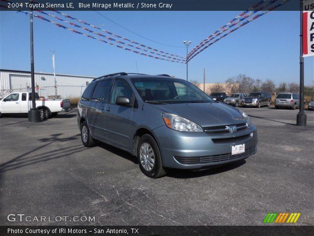 2004 Toyota Sienna LE in Blue Mirage Metallic