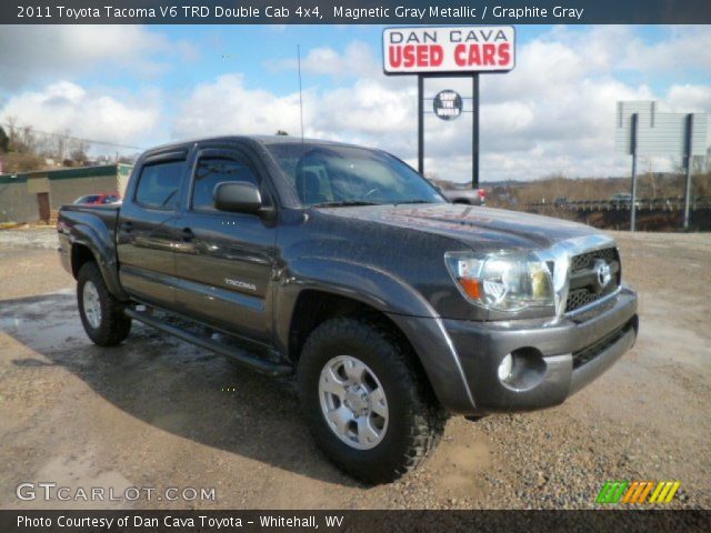 2011 Toyota Tacoma V6 TRD Double Cab 4x4 in Magnetic Gray Metallic