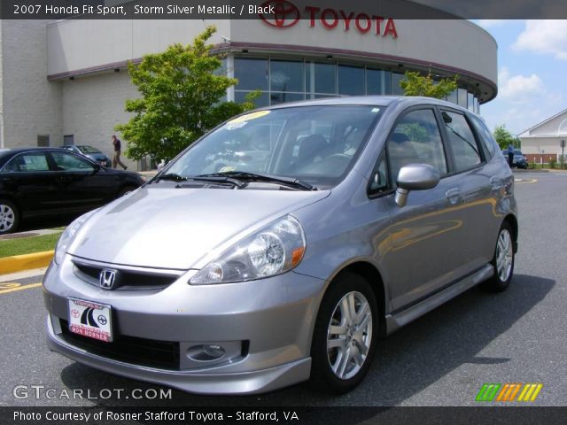 2007 Black honda fit sport #4