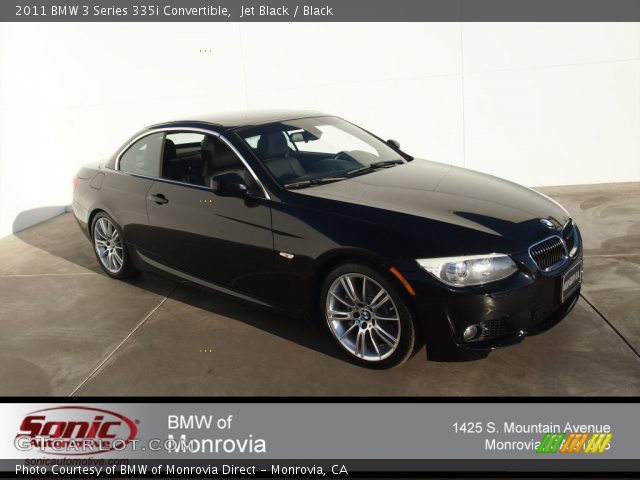 2011 BMW 3 Series 335i Convertible in Jet Black