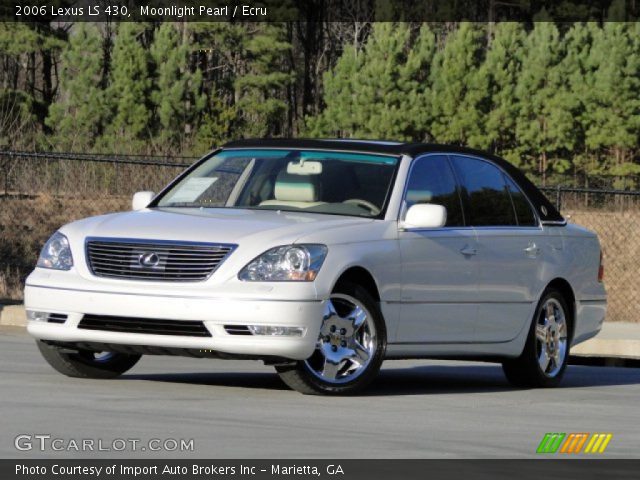 2006 Lexus LS 430 in Moonlight Pearl
