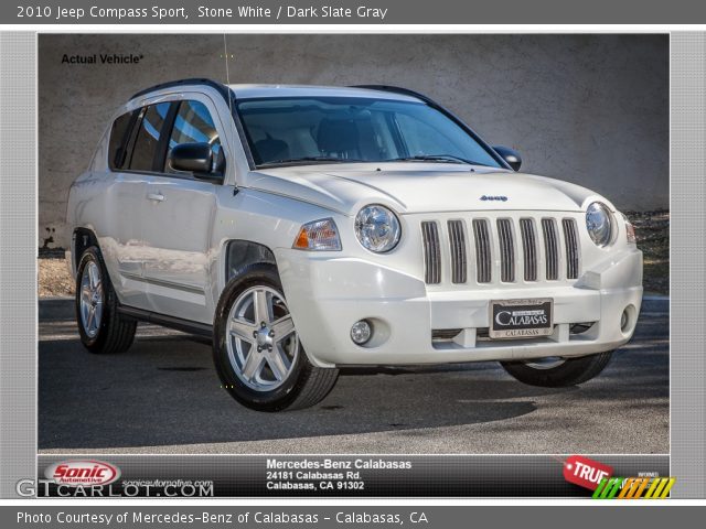 2010 Jeep Compass Sport in Stone White
