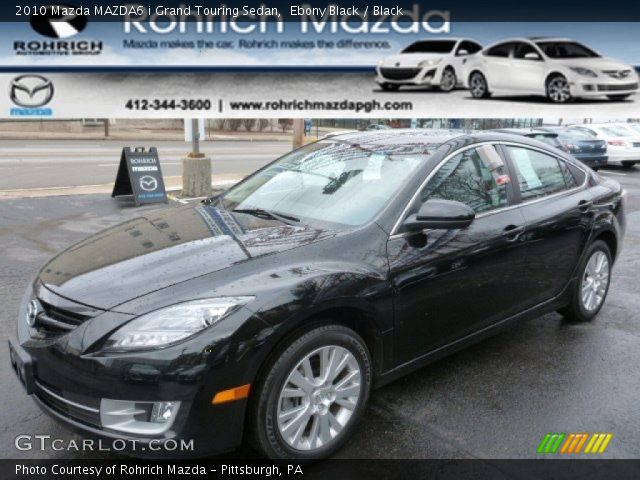 2010 Mazda MAZDA6 i Grand Touring Sedan in Ebony Black