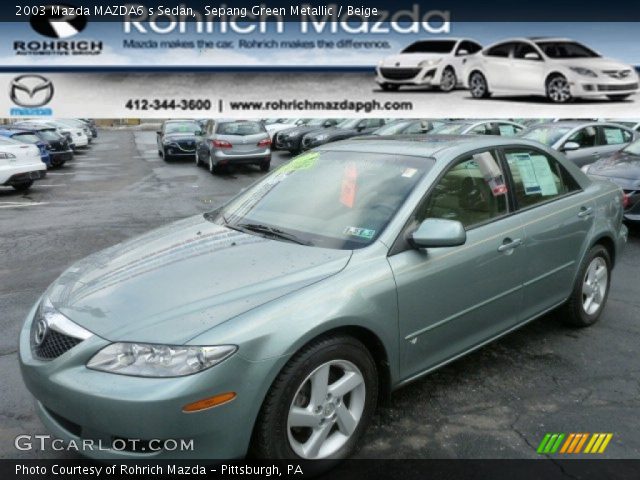2003 Mazda MAZDA6 s Sedan in Sepang Green Metallic
