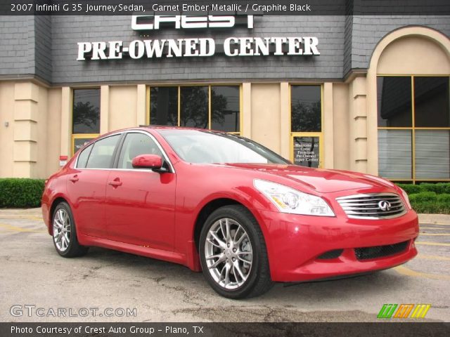 2007 Infiniti G 35 Journey Sedan in Garnet Ember Metallic
