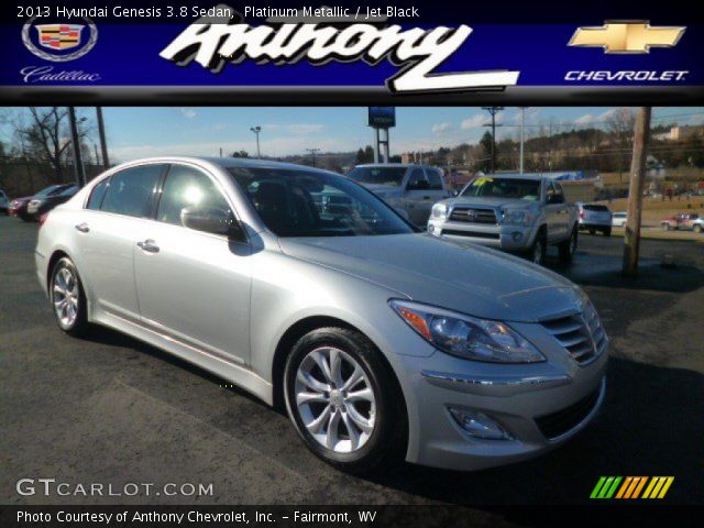 2013 Hyundai Genesis 3.8 Sedan in Platinum Metallic
