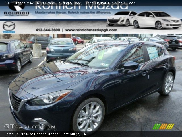 2014 Mazda MAZDA3 s Grand Touring 5 Door in Deep Crystal Blue Mica
