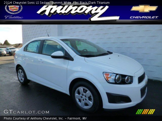 2014 Chevrolet Sonic LS Sedan in Summit White