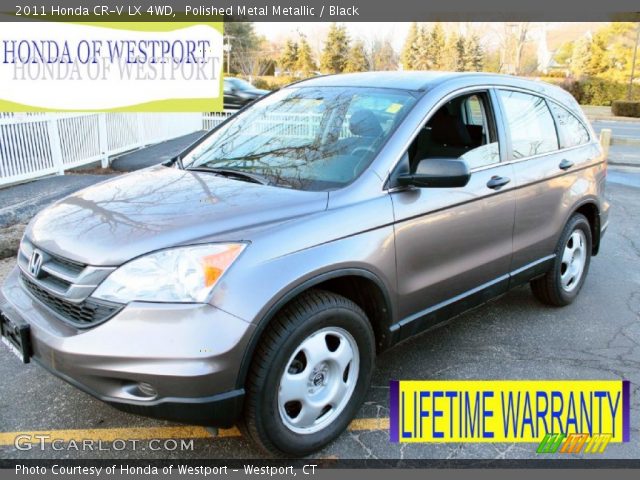 2011 Honda CR-V LX 4WD in Polished Metal Metallic