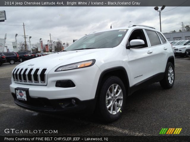 2014 Jeep Cherokee Latitude 4x4 in Bright White