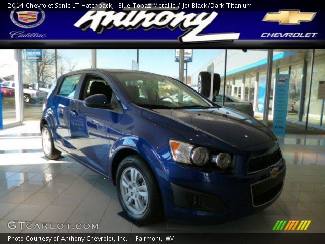 2014 Chevrolet Sonic LT Hatchback in Blue Topaz Metallic