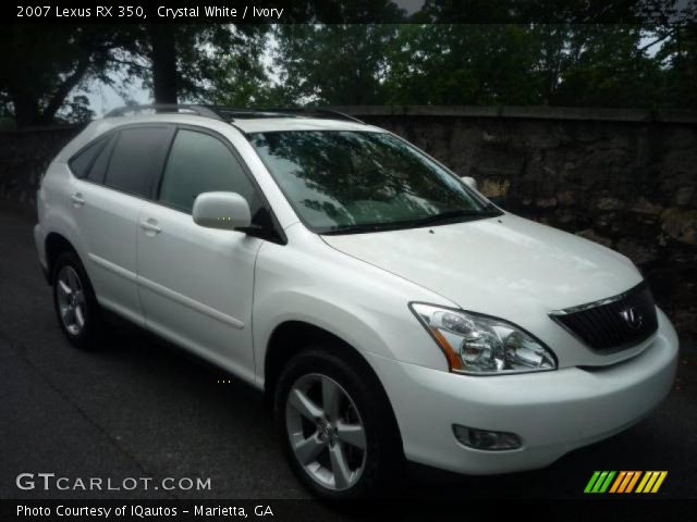 2007 Lexus RX 350 in Crystal White