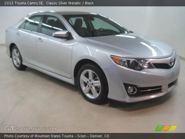 2013 Toyota Camry SE in Classic Silver Metallic