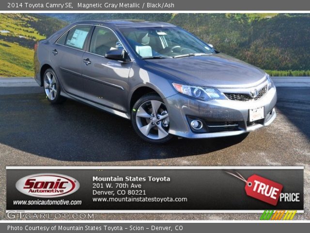 2014 Toyota Camry SE in Magnetic Gray Metallic