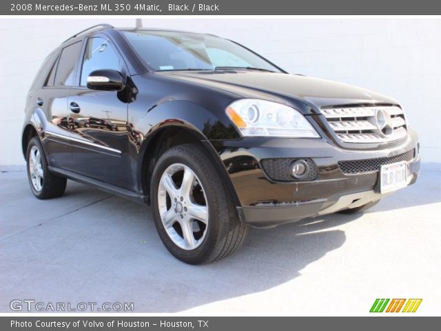 2008 Mercedes-Benz ML 350 4Matic in Black