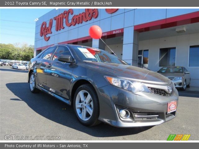 2012 Toyota Camry SE in Magnetic Gray Metallic