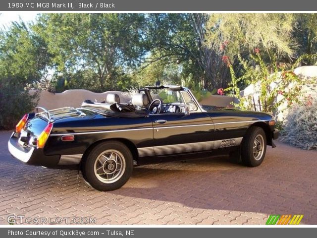 1980 MG MGB Mark III in Black