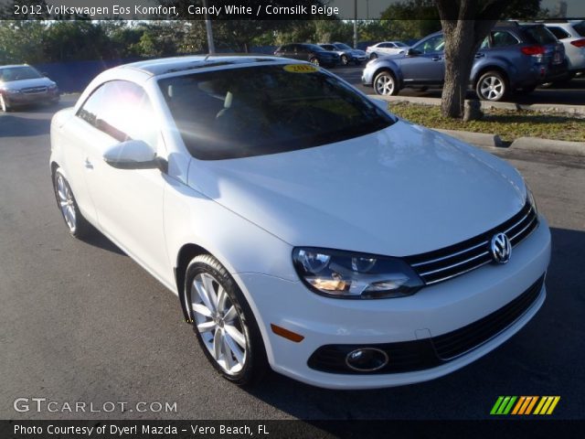 2012 Volkswagen Eos Komfort in Candy White