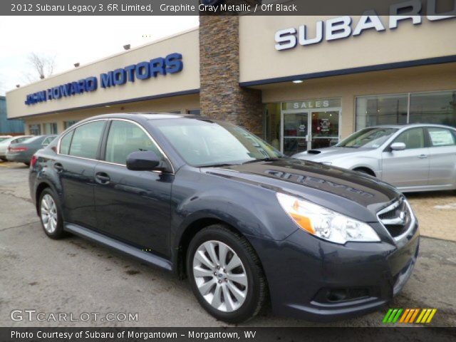 2012 Subaru Legacy 3.6R Limited in Graphite Gray Metallic