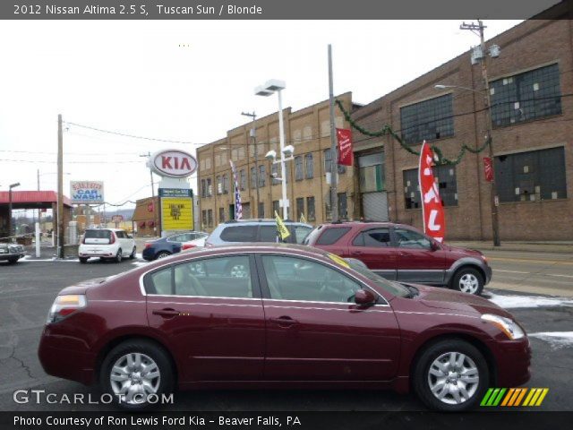 2012 Nissan Altima 2.5 S in Tuscan Sun