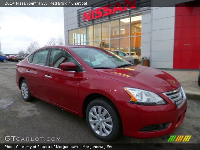 2014 Nissan Sentra SV in Red Brick