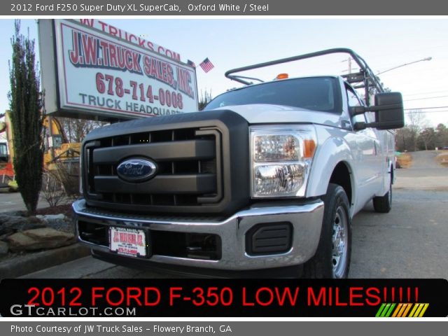 2012 Ford F250 Super Duty XL SuperCab in Oxford White