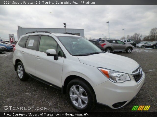 2014 Subaru Forester 2.5i Touring in Satin White Pearl