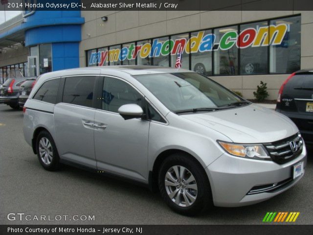 2014 Honda Odyssey EX-L in Alabaster Silver Metallic