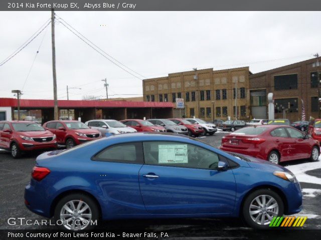 2014 Kia Forte Koup EX in Abyss Blue