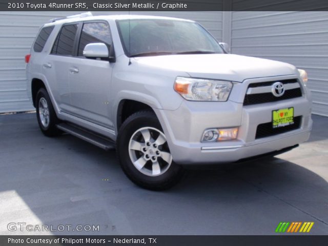 2010 Toyota 4Runner SR5 in Classic Silver Metallic