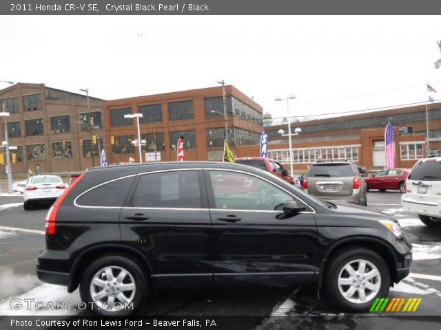 2011 Honda CR-V SE in Crystal Black Pearl