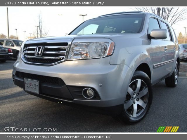 2012 Honda Pilot Touring in Alabaster Silver Metallic